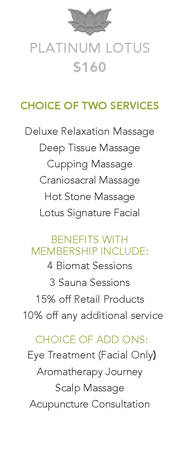 Platinum Lotus Membership